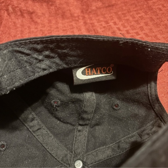 Hatco Black Cap with Red “Savage” Embroidered Patch - Picture 8 of 10